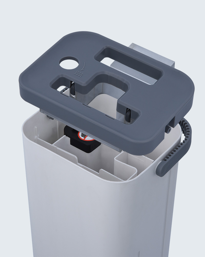 Sử dụng ướt và khô Bộ xô lau nhà phẳng mini Mopx