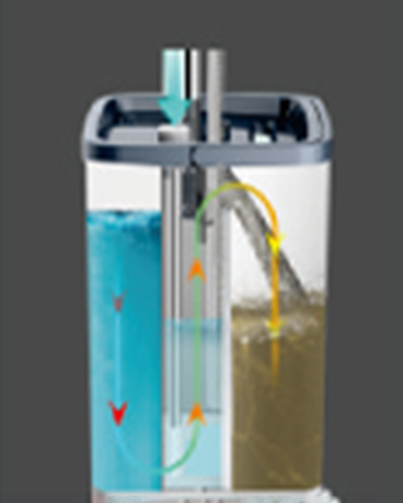 Bộ xô lau nhà phẳng Mopx rửa tay rảnh tay